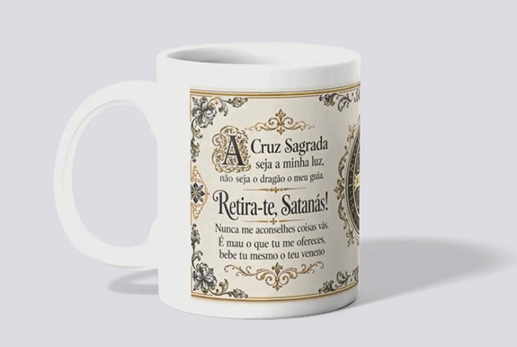Caneca São Bento - Oração
